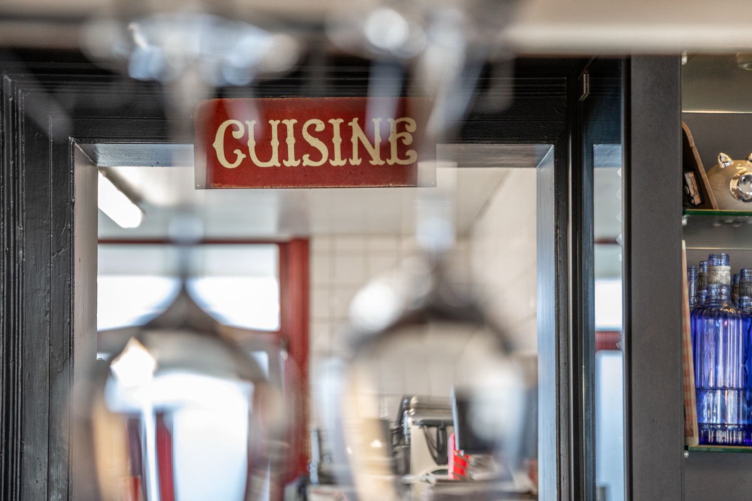 Le passe-plat de la cuisine